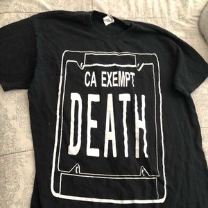 Death Grips Government Plates Shirt